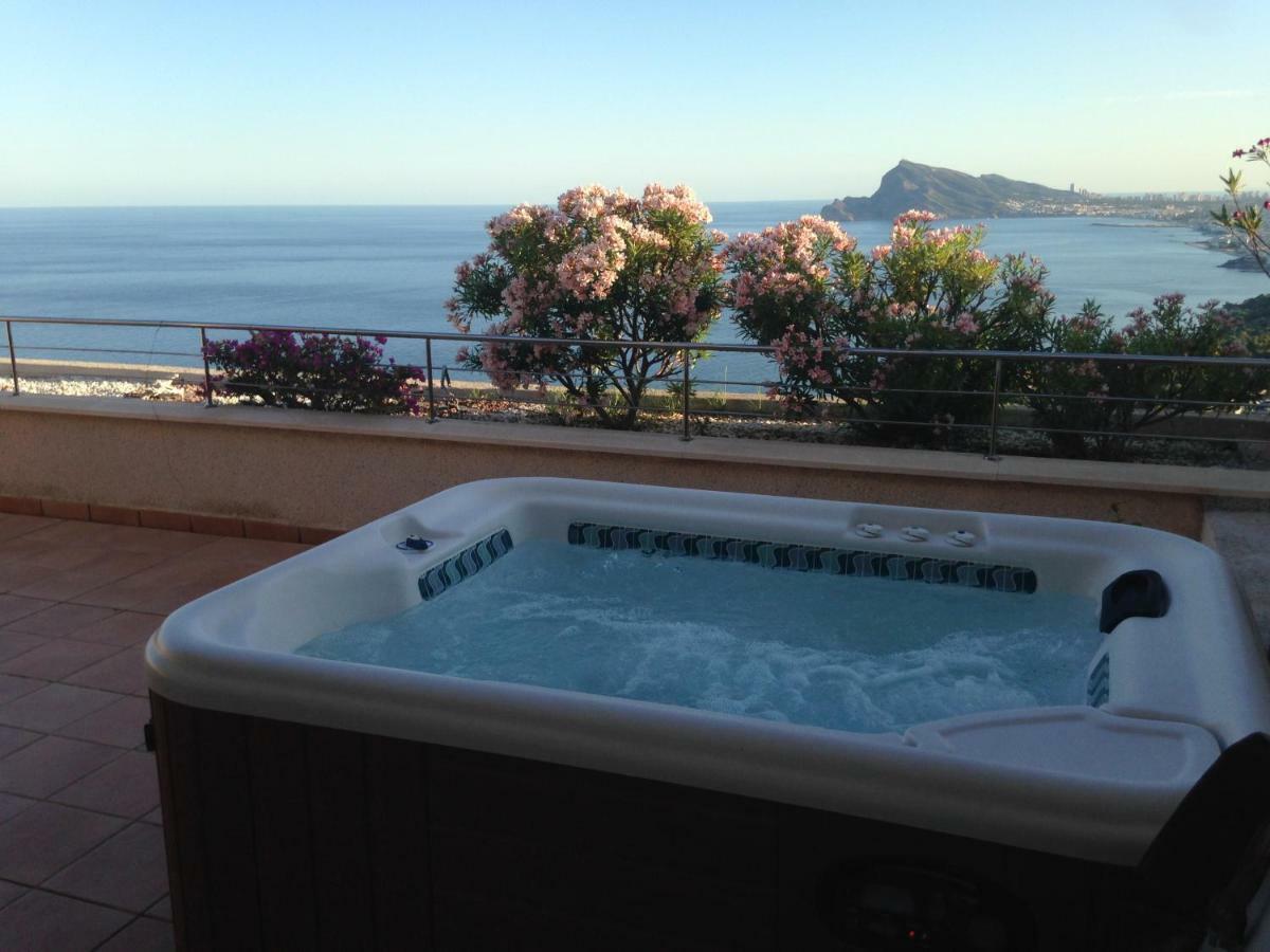 알테아 Atico Soleado Con Terraza, Jacuzzi Privado Y Vistas Al Mar 아파트 외부 사진