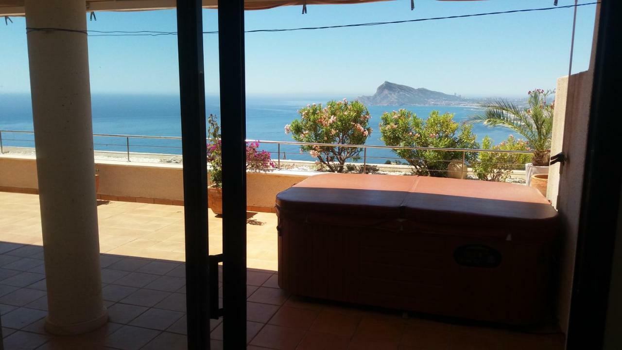 알테아 Atico Soleado Con Terraza, Jacuzzi Privado Y Vistas Al Mar 아파트 외부 사진